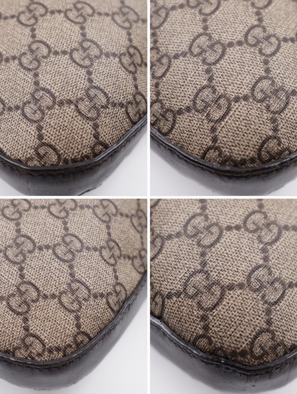 BZ42 💗 Gucci GG Supreme Coated Canvas Messenger Bag - Picture 7 of 12